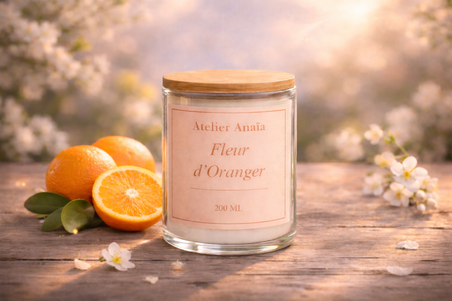 Bougie fleur d’oranger