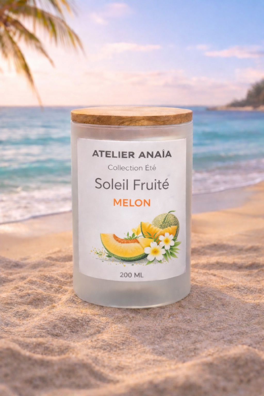 Bougie collection été Melon