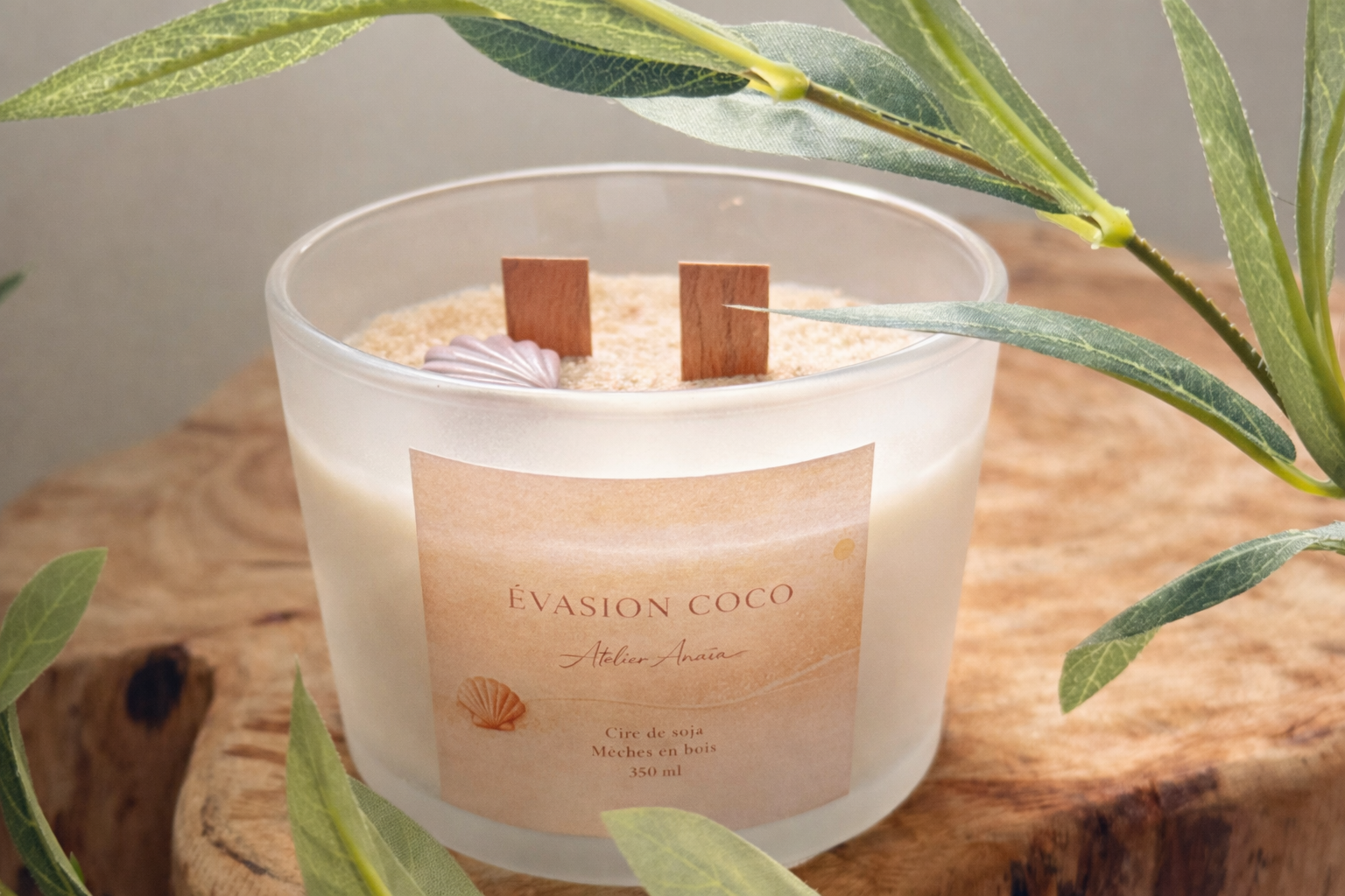 Bougie collection été évasion coco