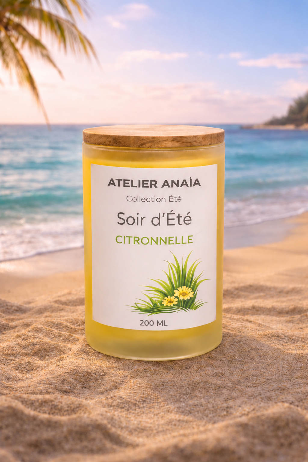 Bougie collection été citronnelle