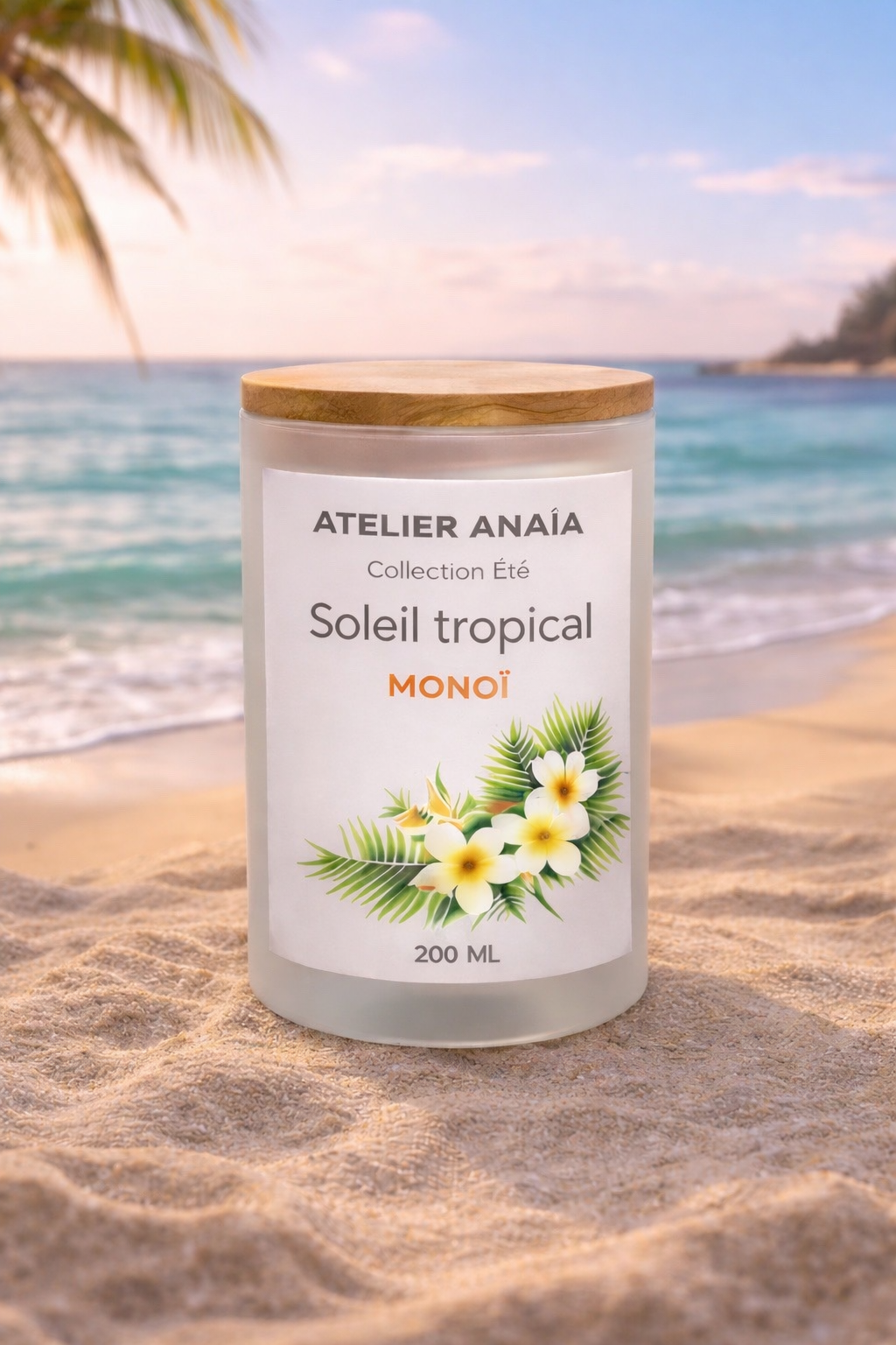 Bougie collection été Monoï