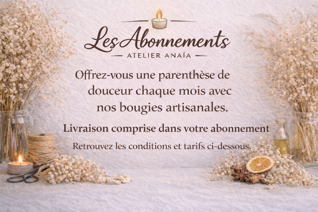 Abonnement six mois – L’instant Anaïa